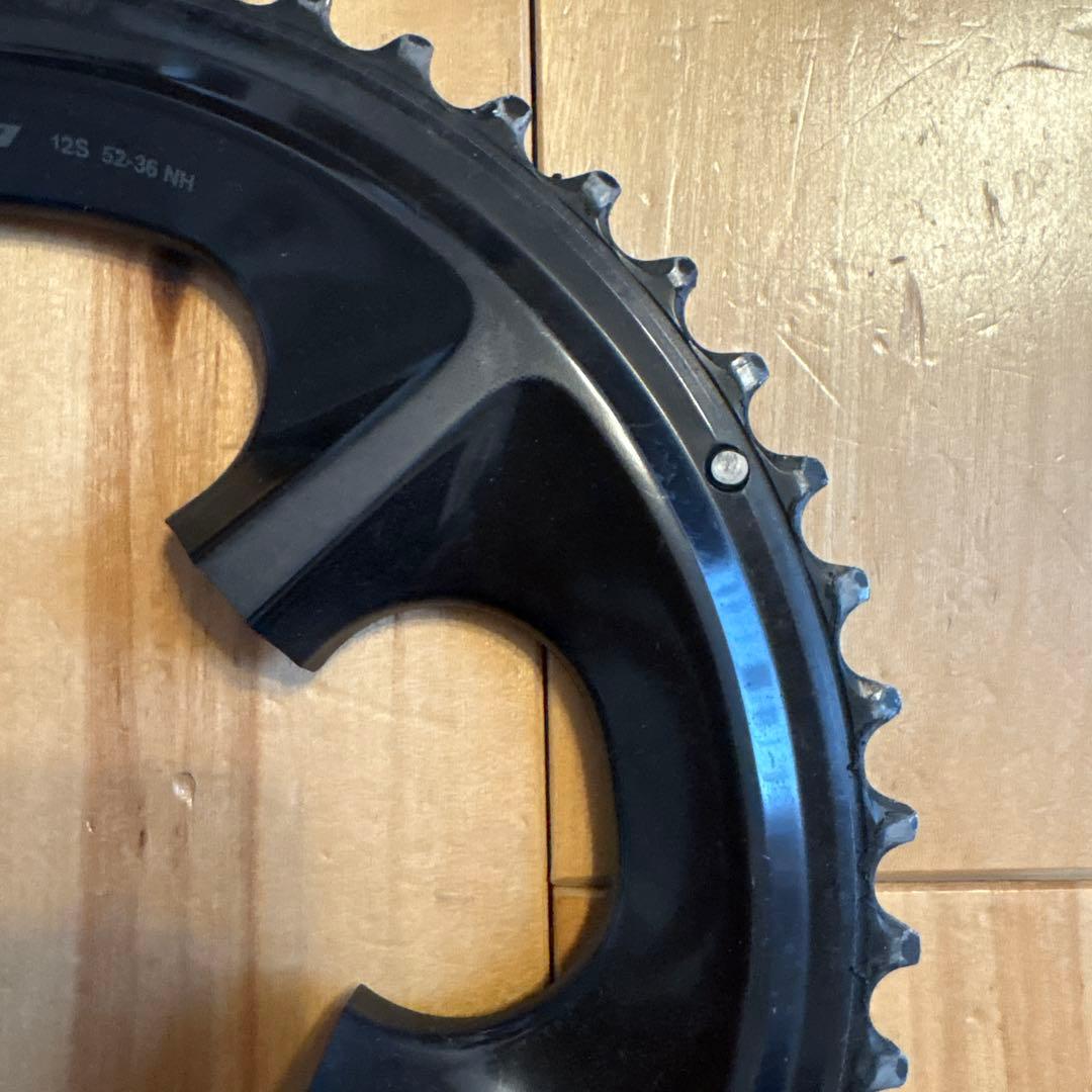 りすシマノアルテグラチェーンリング12S 52-36NH