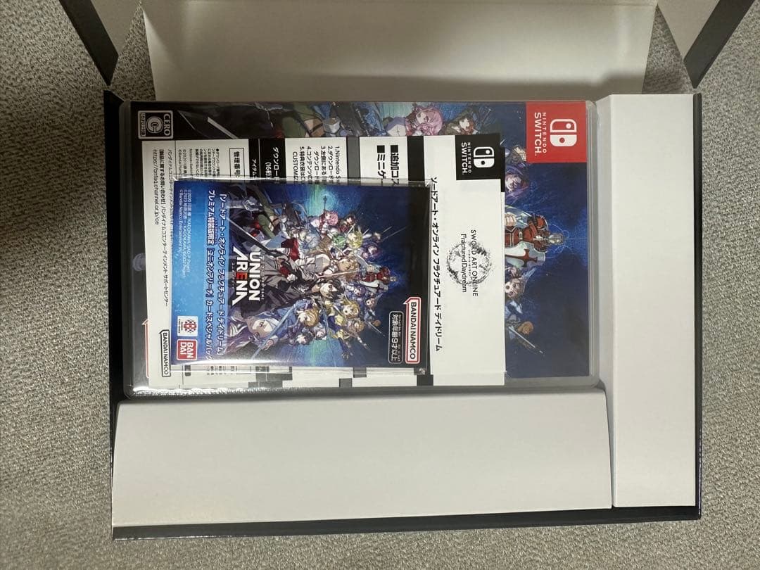 ソードアートオンラインフラクチュアードデイドリーム プレミアム特装版switch