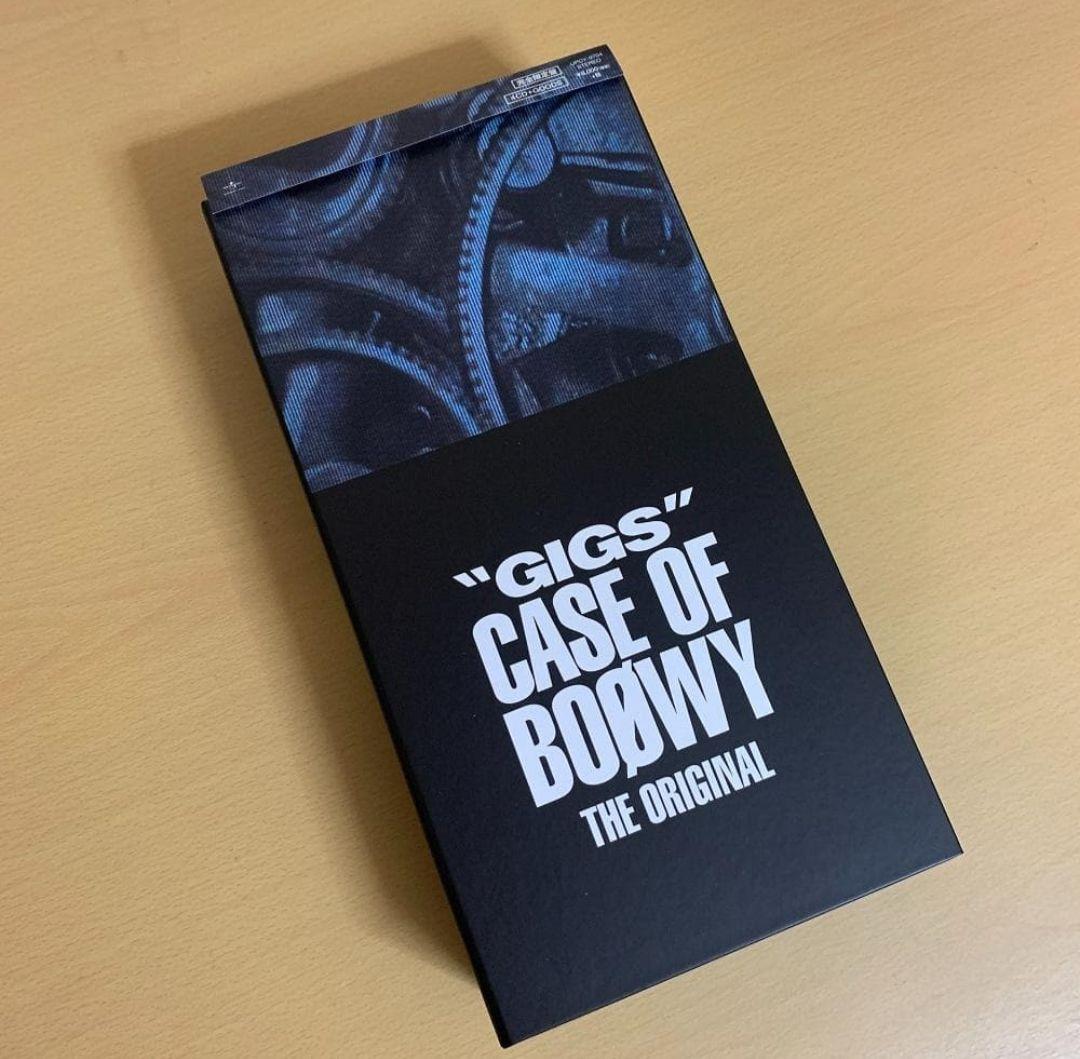 GIGS CASE OF BOOWY -THE ORIGINAL- 完全限定盤