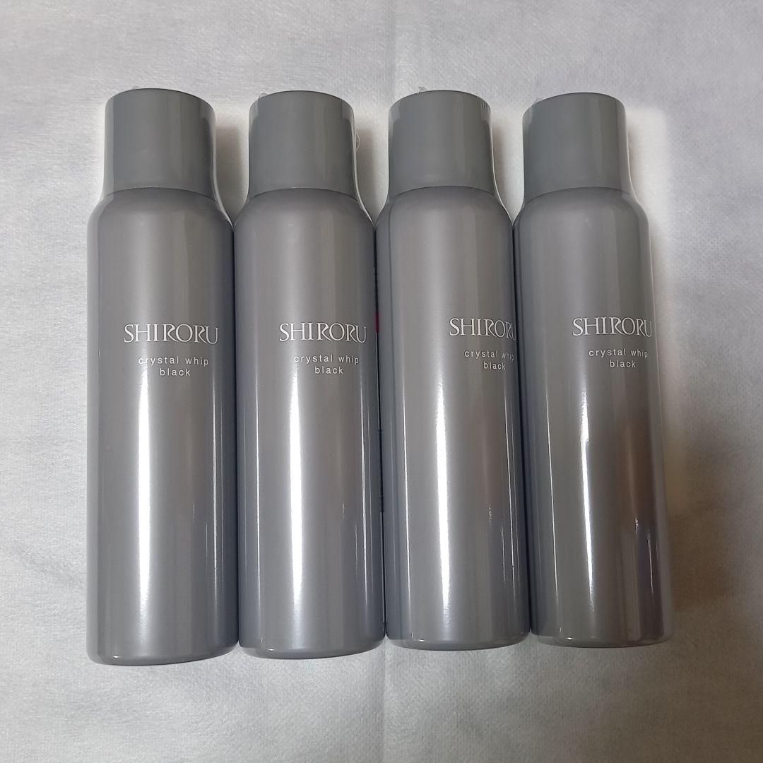 SHIRORU クリスタルホイップ　ブラック 4本セット