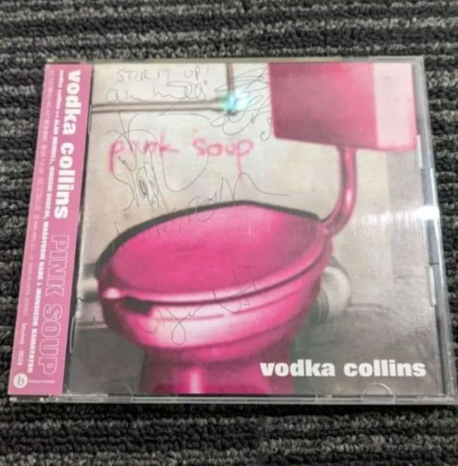 vodka collins 「PINK SOUP」　中古CD　直筆サイン入り