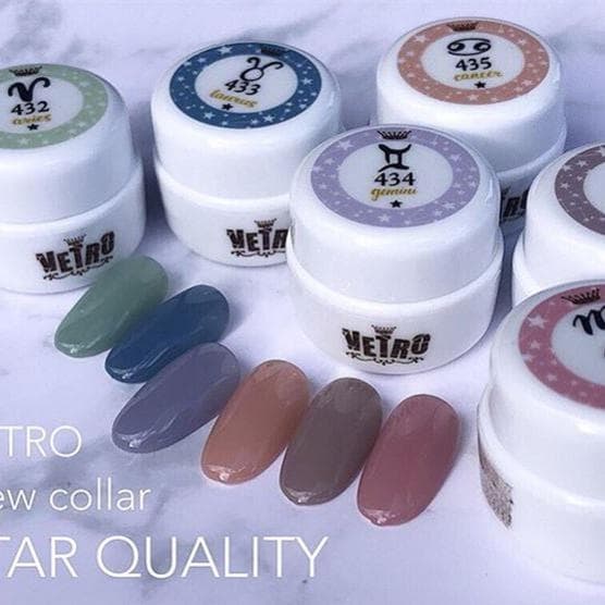 ☆VL432-443新品★ベトロVETROくすみシアーカラージェル12色セット☆