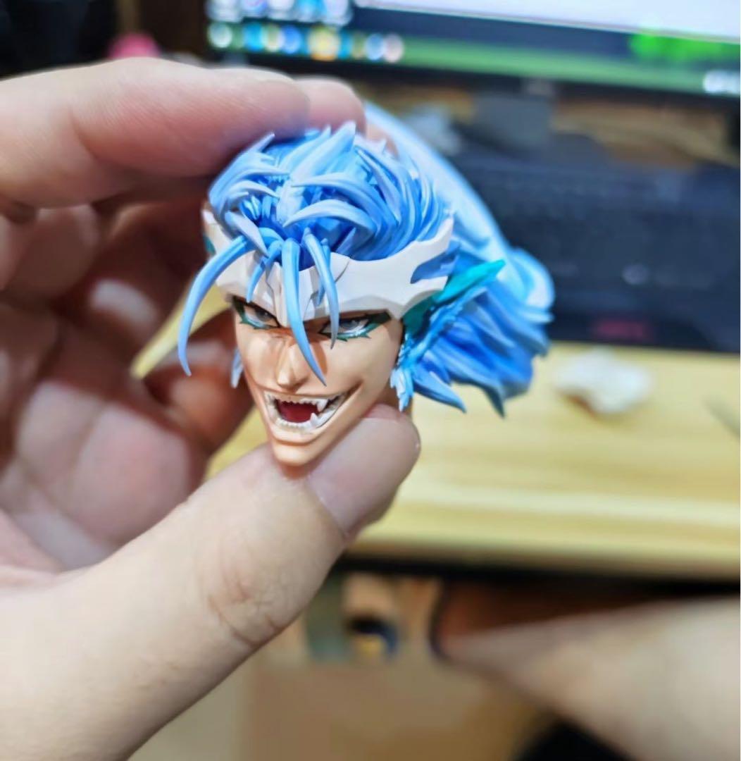 BLEACH 黒衣少年図 グリムジョー 1/8 ガレージキット スタチュー①②