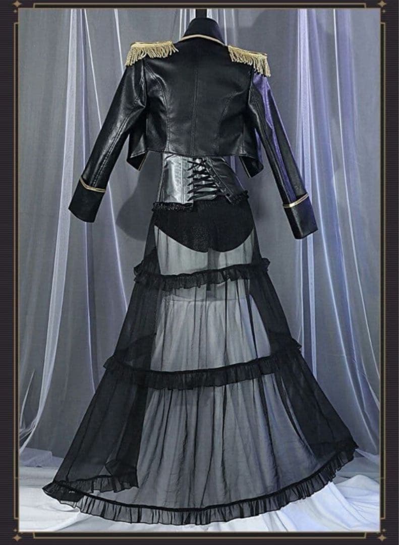 その着せ替え人形は恋をする　着せ恋 ブラックロベリア コスプレ衣装ウィッグセット