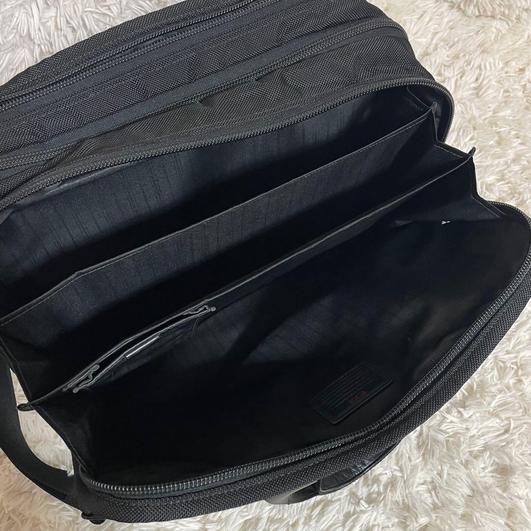 【美品】 TUMI アルファ エクスパンダブル ビジネスバッグ 26141DH