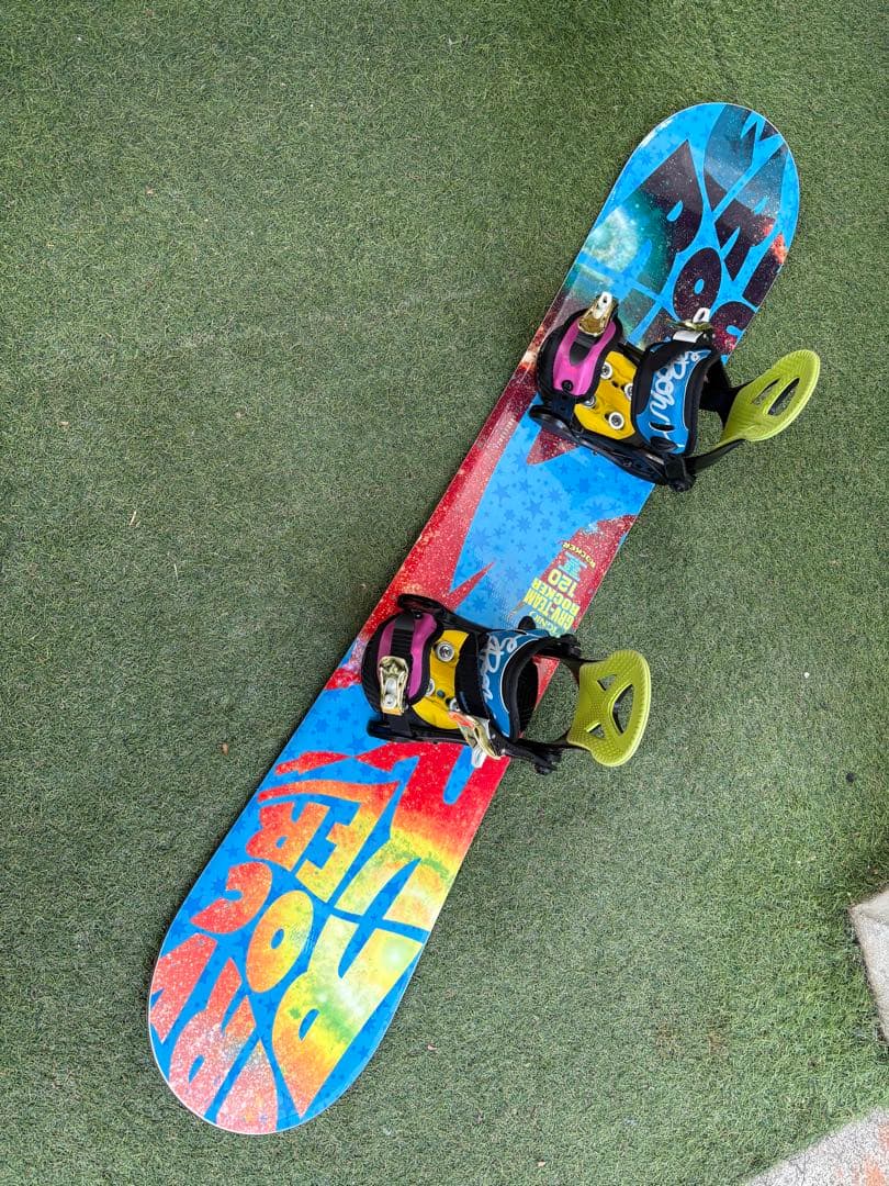 スノーボード2点セット IGNIO 120cm イグニオ キッズ 子供 ジュニア