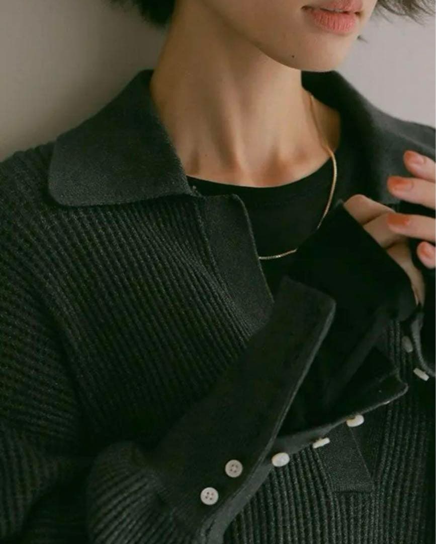 新品未開封ETRE TOKYO スキッパーサーマルプルオーバー トップス 長袖