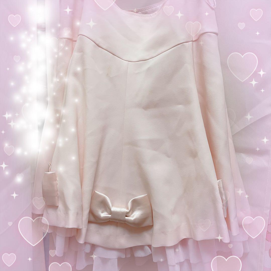 ディアマンテ リボン　スカート　ピンク　リズリサ