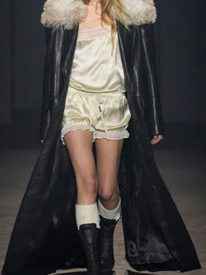 最終値下げ anndemeulemeester AW24 サテンショートパンツ