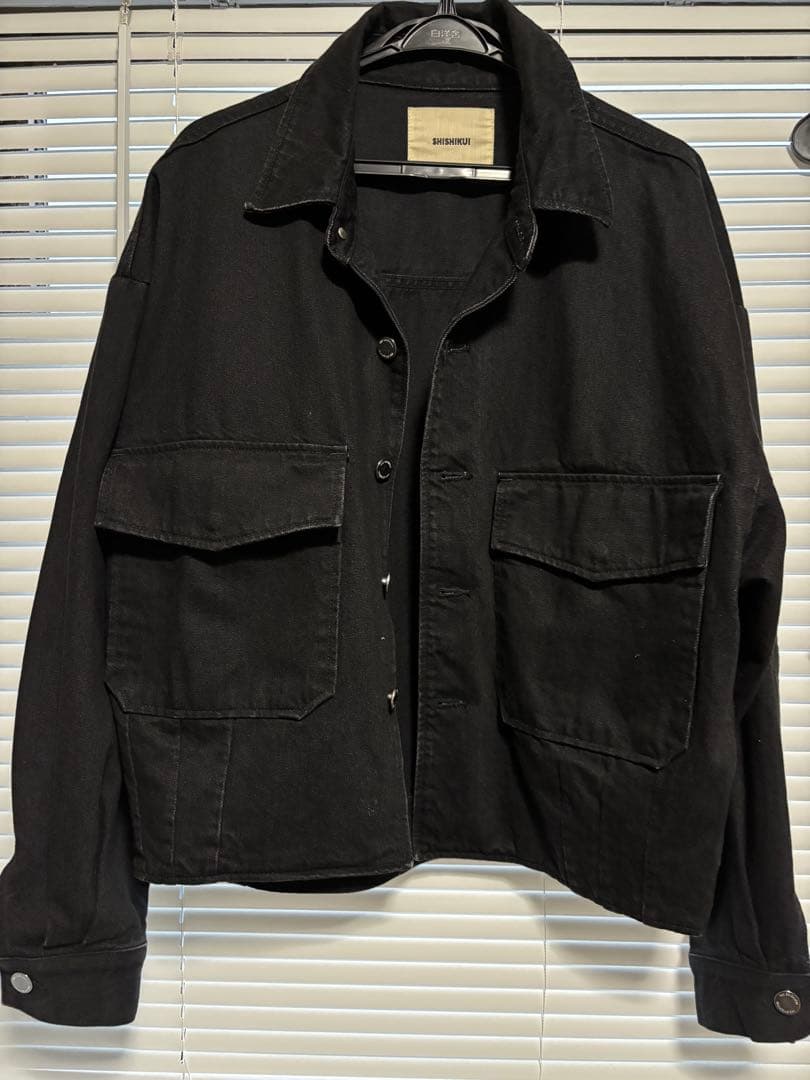 最終値下げ！shishikui Denim Ja / BLACK