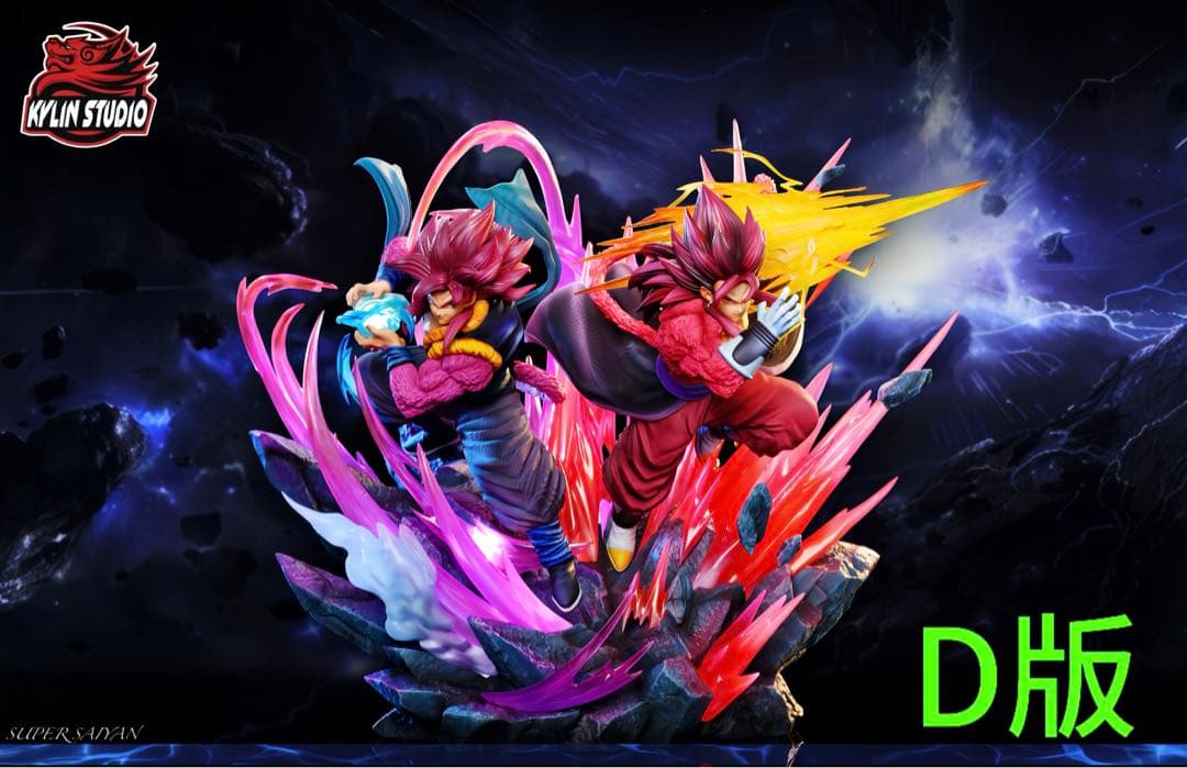 ドラゴンボール　ゴジータとベジットスーパーサイヤ人4　ガレージキッド　フィギュア