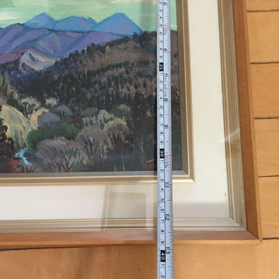 絵画　油絵　柴津　茂