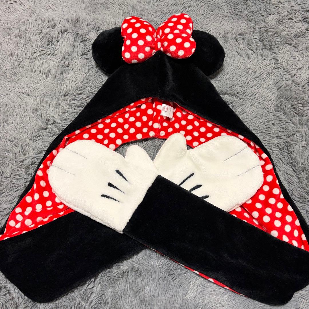 【本日限定】東京ディズニーリゾート ミニー ファンキャップ マフラー