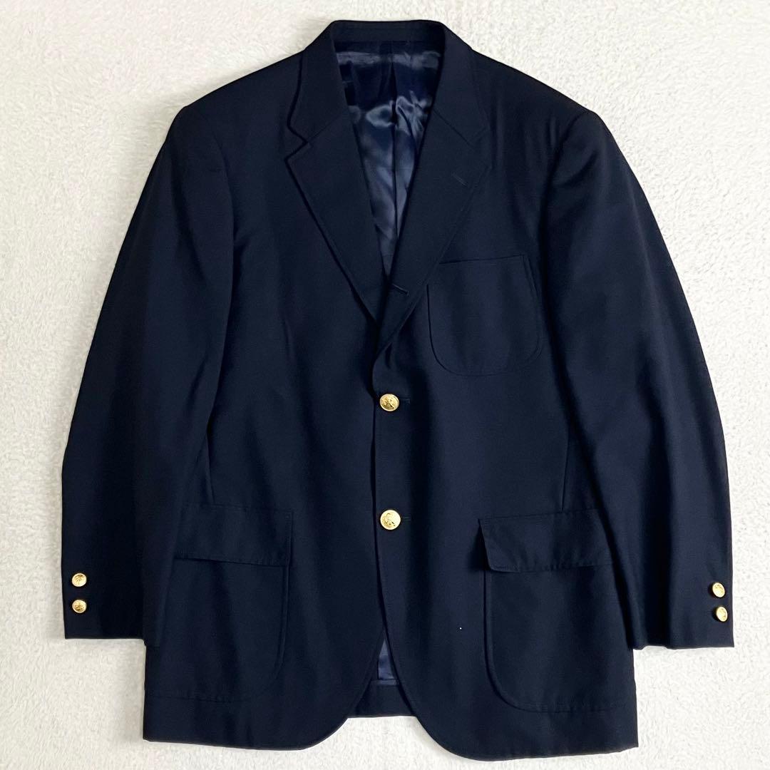 VAN Jacket バン　テーラードジャケット 紺ブレ　金ボタン　AB5
