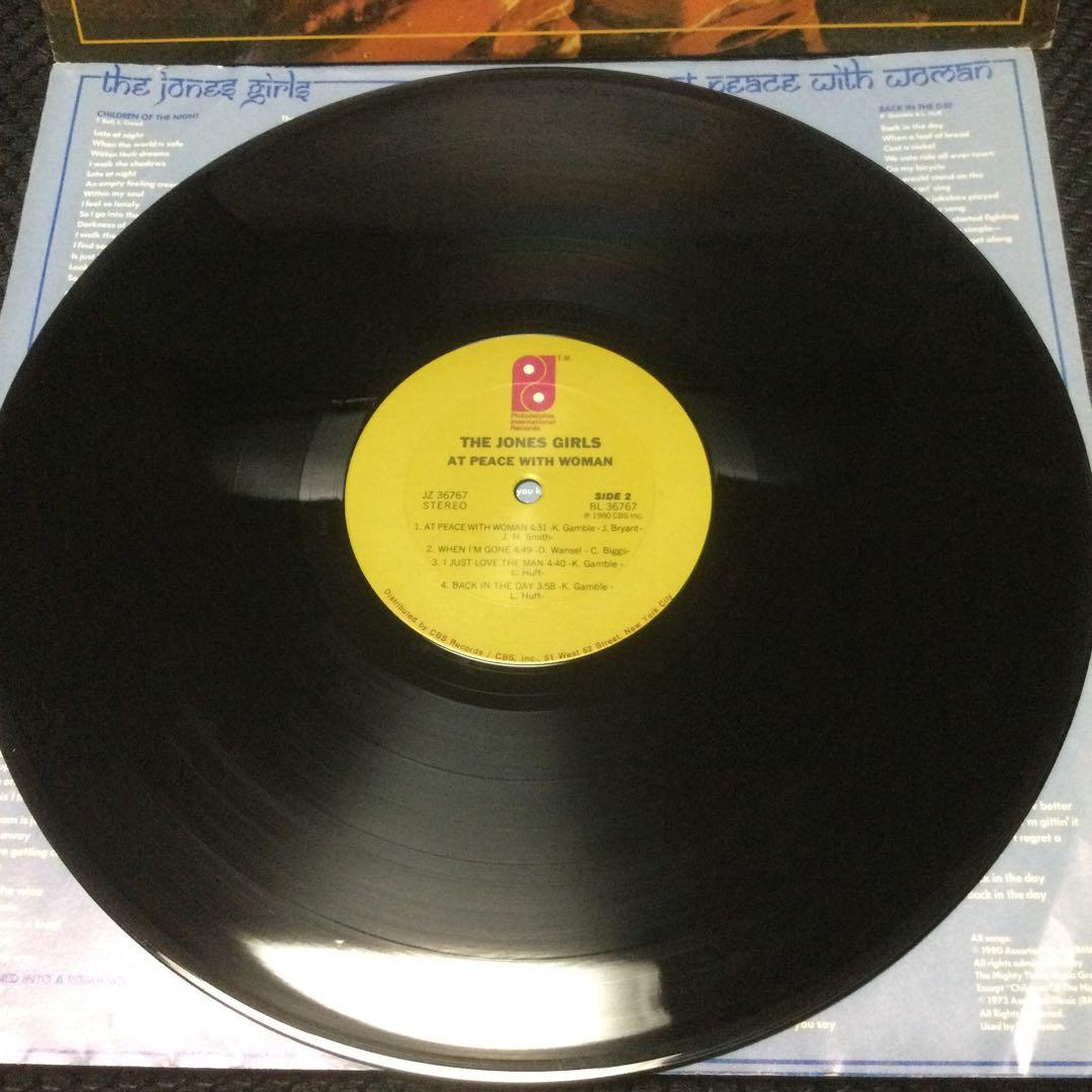 THE JONES GIRLS US盤レコード2枚