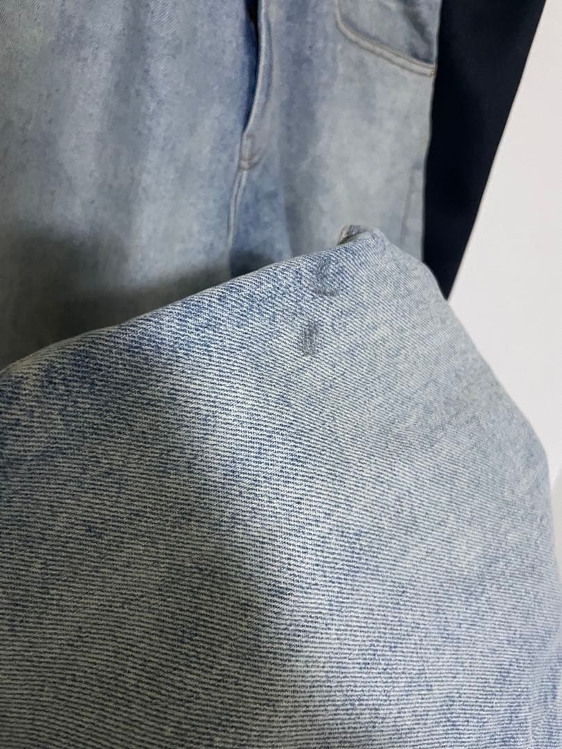 パンツ supreme baggy jean dirty indigo 32