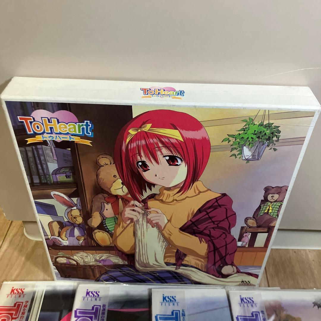 美品　To Heart　レーザーディスク　LD-BOX トレカ　ポスター　特典付