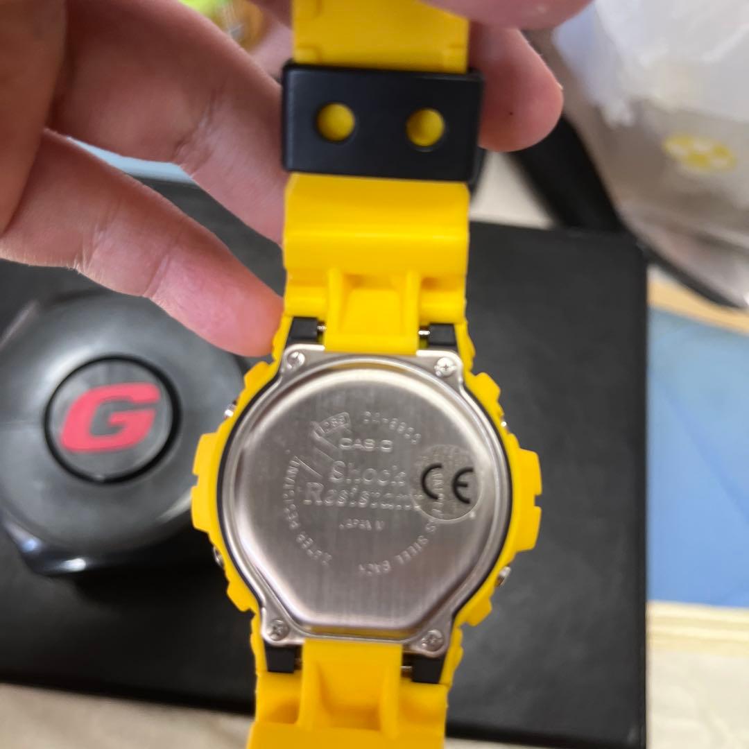 【MKR.ZI-O】G-SHOCK DW6900 スラッシャー　イエロー