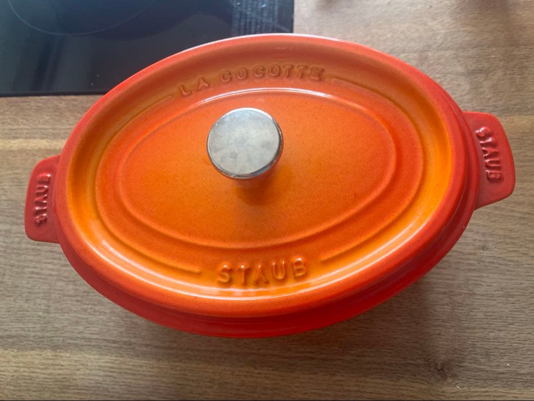 Staub 鍋　ココット　オレンジ