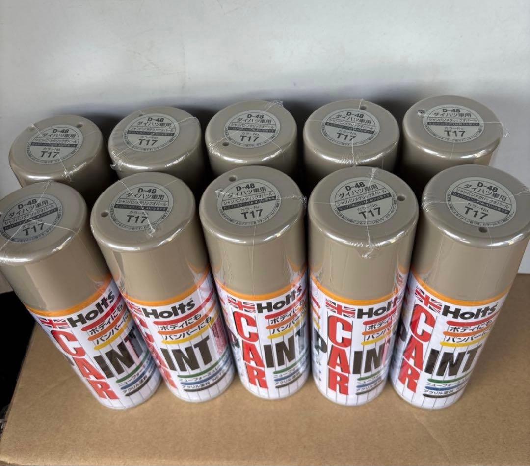 ホルツ ダイハツ T17 D-48 10本 スプレー カーペイント