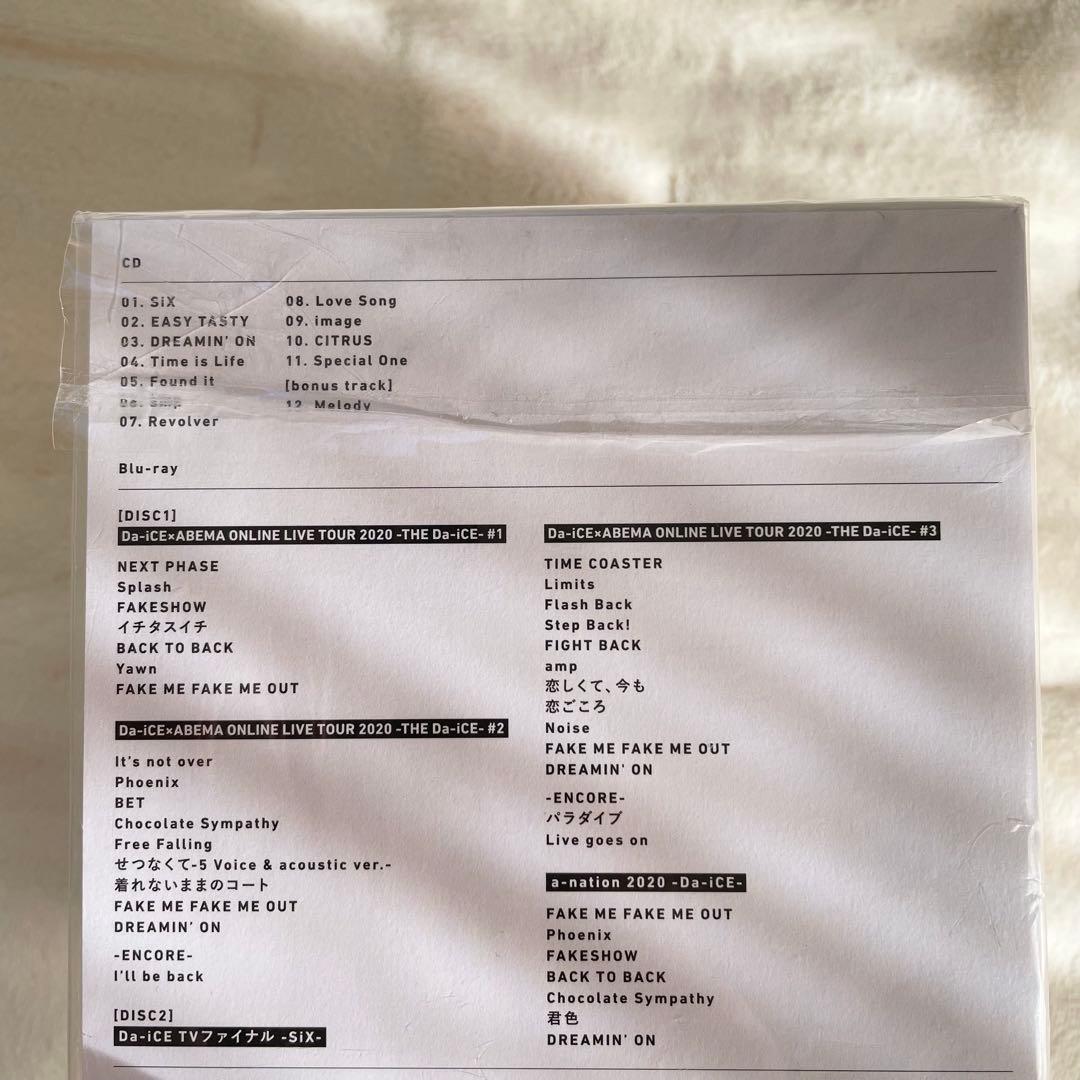 Da-iCE SiX 初回生産限定盤 スペシャル BOX トランプ ポストカード