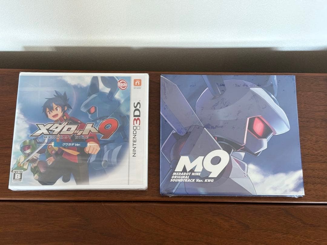 【新品未開封】メダロット9 クワガタVer. 早期特典設定資料集&サントラ付