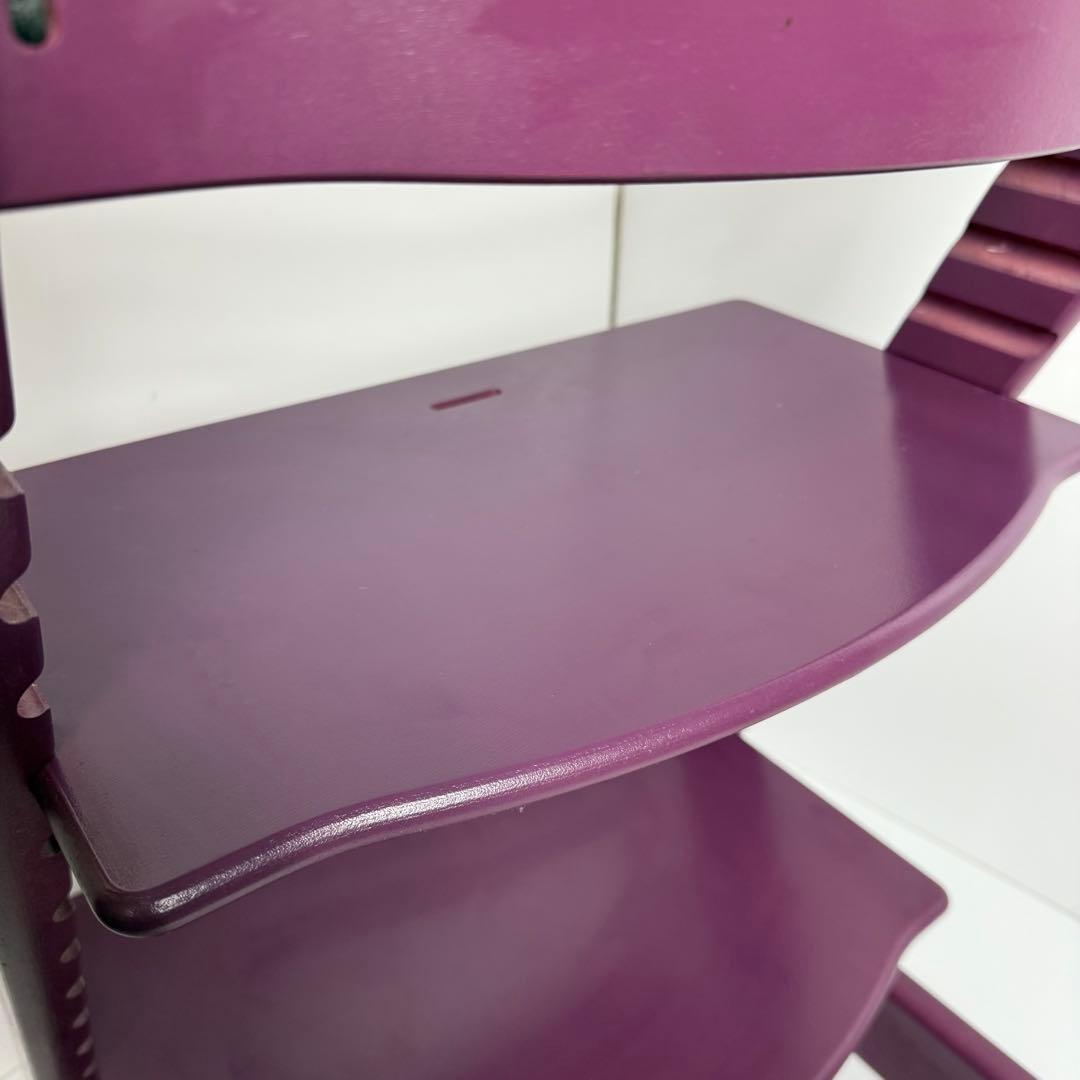 希少色　シリアル5　ストッケ トリップトラップ　パープル　紫