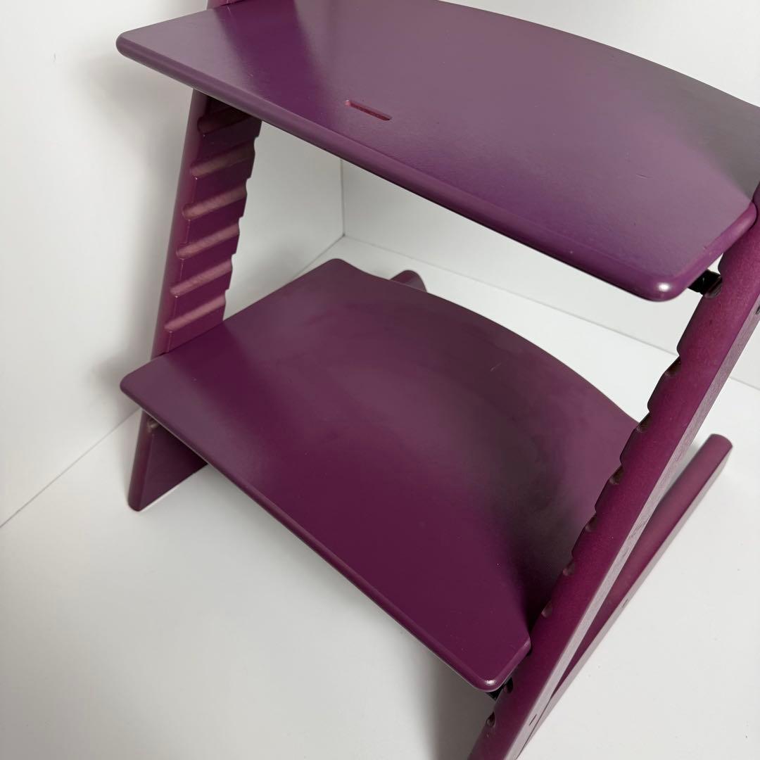 希少色　シリアル5　ストッケ トリップトラップ　パープル　紫