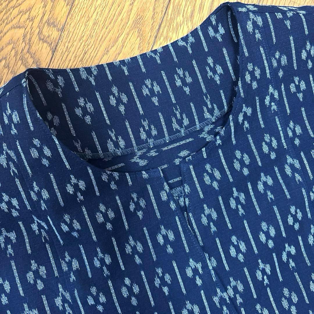 着物リメイク　筑紫ゆうき　ロングワンピース(298)