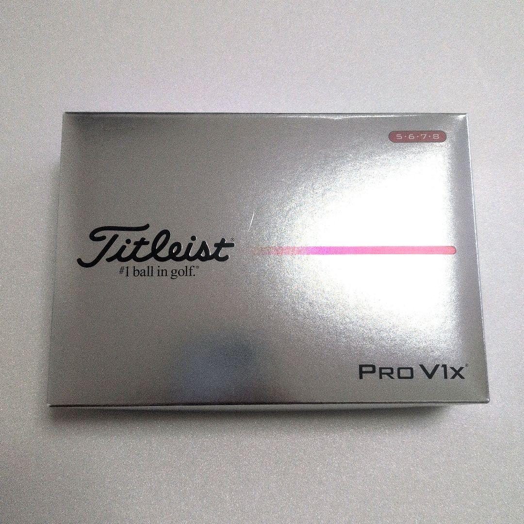 ☆新品☆タイトリスト プロ V1x ゴルフボール 2箱セット マーカー付き