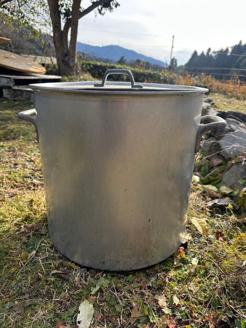 大きな寸胴鍋★アルミ製　（送料込み）