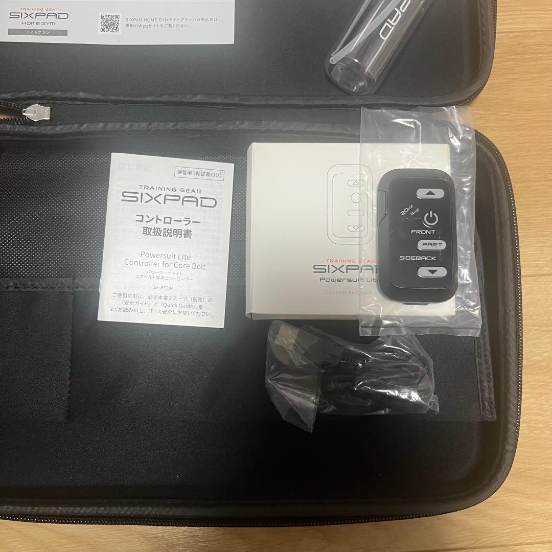 か*ゆ様 【美品】SIXPAD パワースーツライト コアベルト Mサイズ
