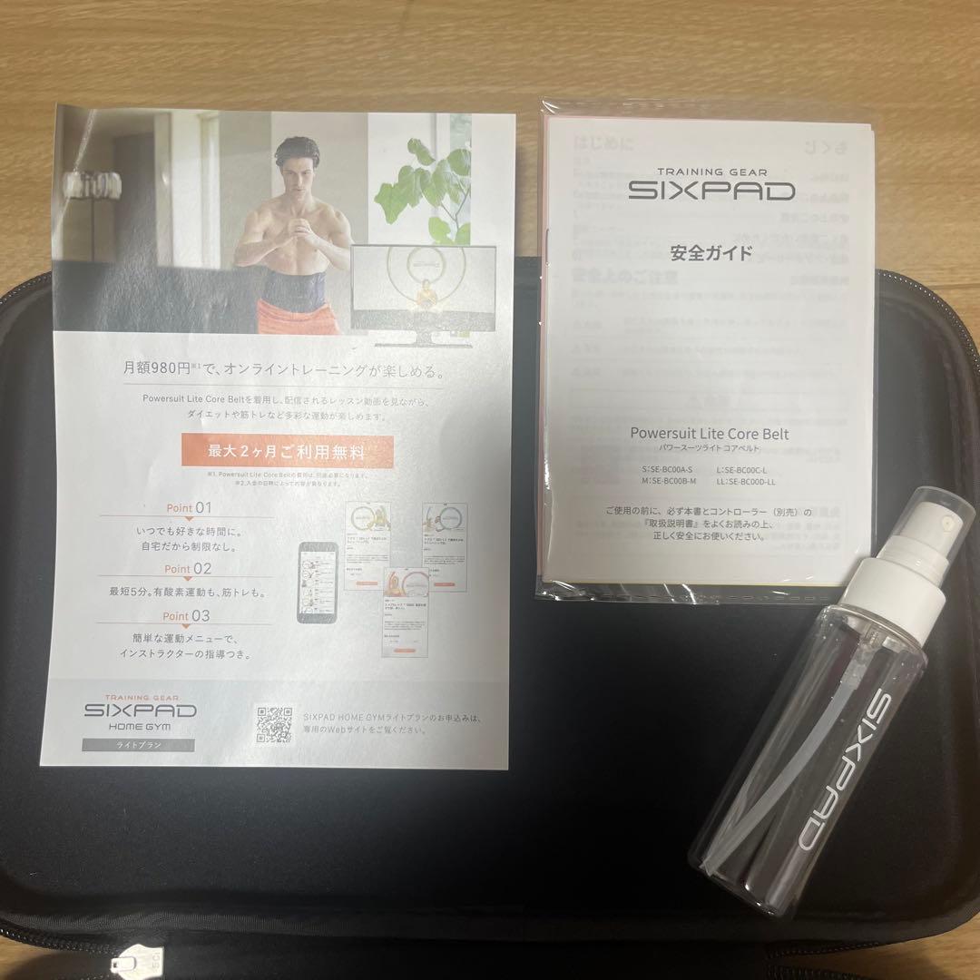 か*ゆ様 【美品】SIXPAD パワースーツライト コアベルト Mサイズ