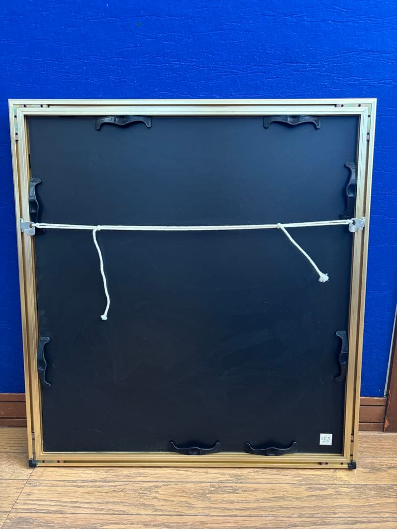 西田忠重 木版画　Brothers 1998年