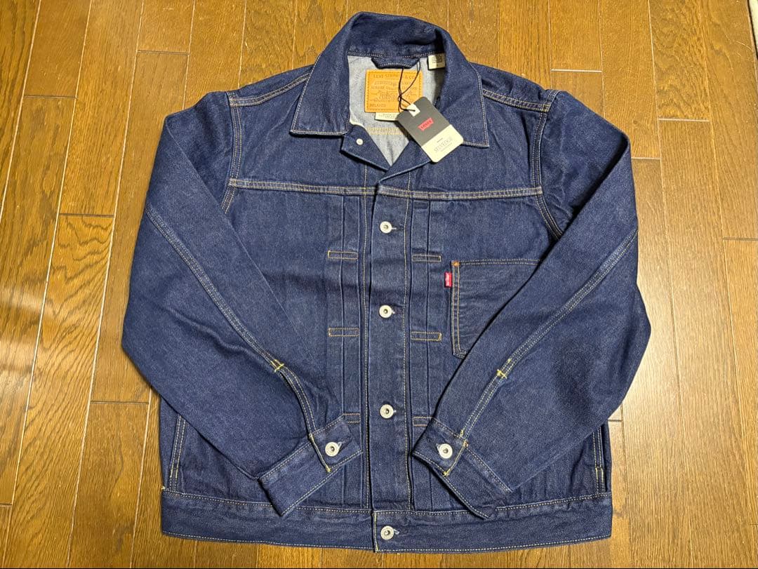 新品　Levi's 1st TYPE1 トラッカー 濃紺　大戦　Gジャン M