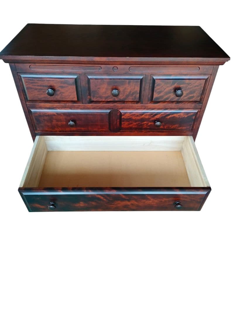 神居民芸家具　北海道民芸家具　無垢材　箪笥　チェスト　地域限定配送