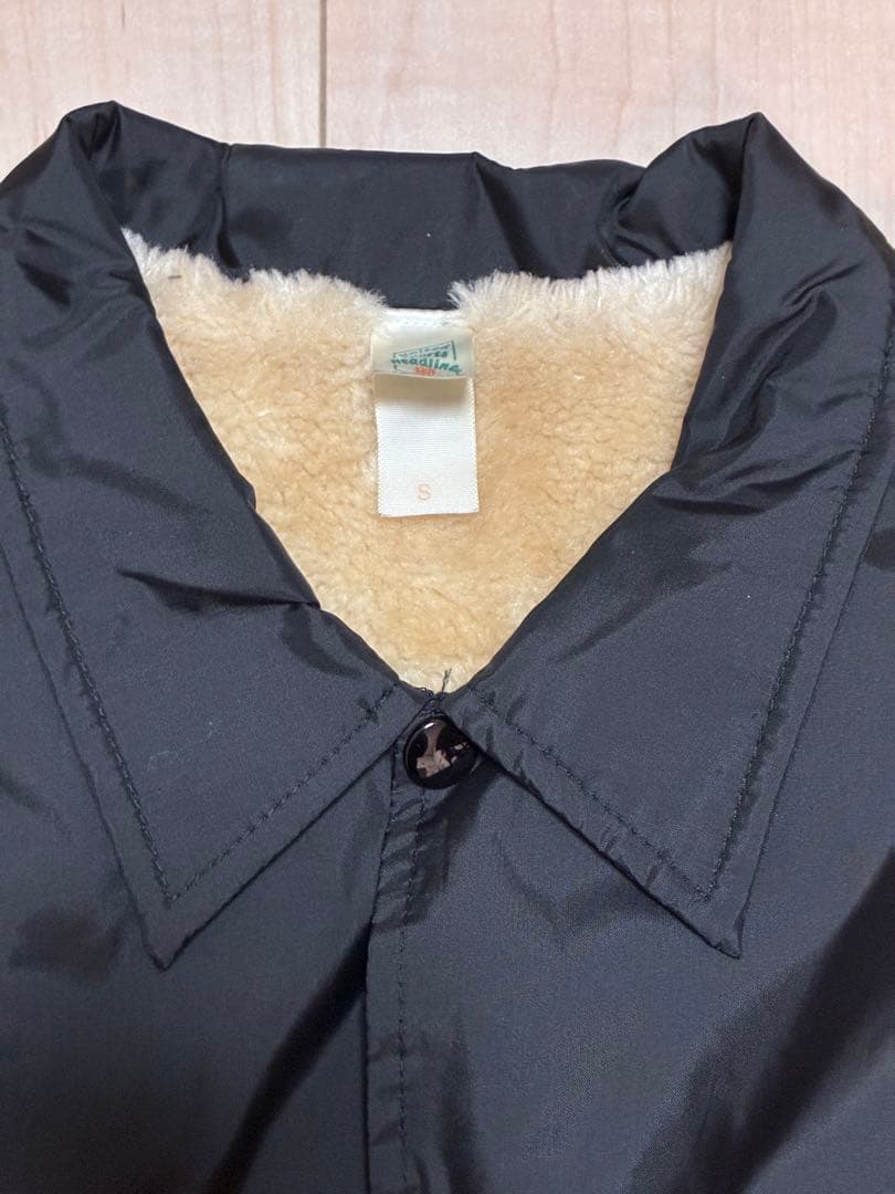 PORKCHOP ボアコーチジャケット 黒 S