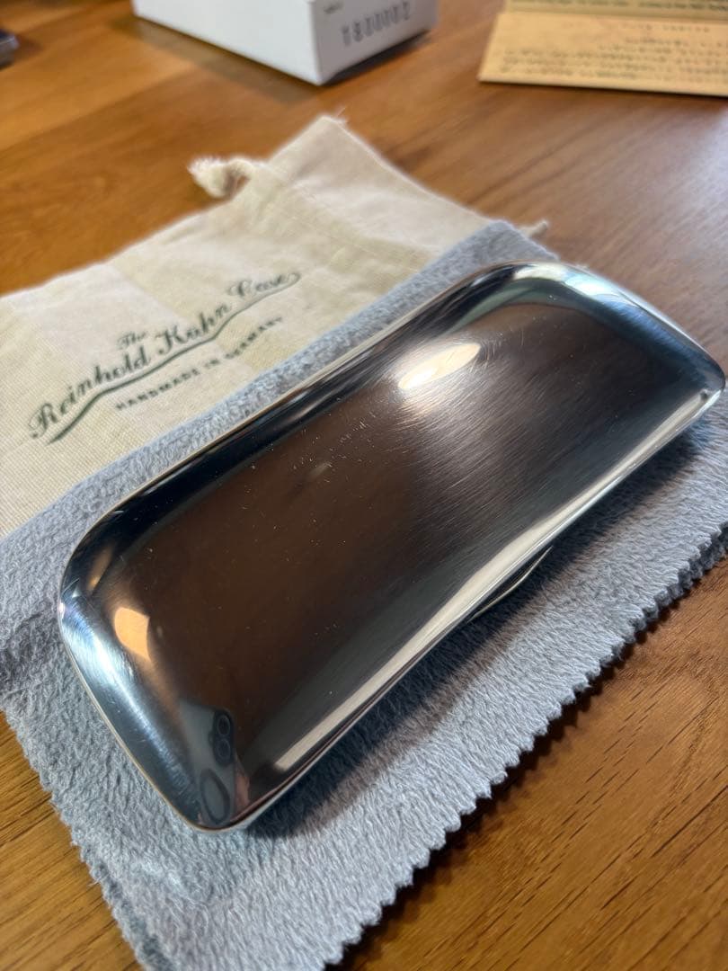 【新品未使用】Reinhold Kuhn（ラインホルトキューン）眼鏡ケース