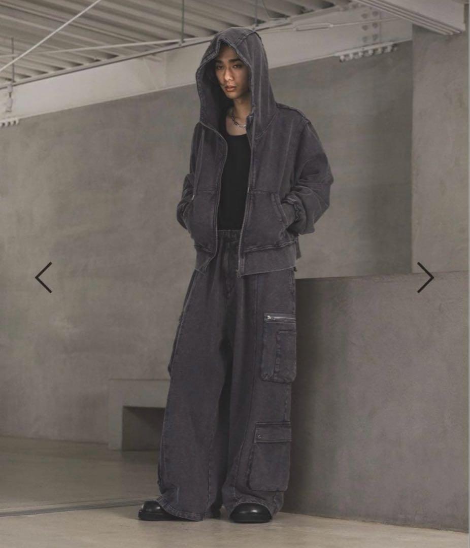 【新品タグ付き値下げ可】HARE ピグメント スウェット カーゴ パンツ ハレ