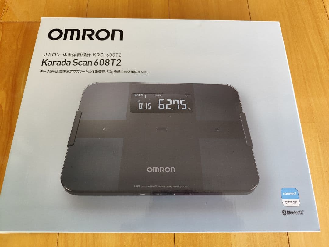 オムロン 体重体組成計 カラダスキャン ブラック KRD-608T2
