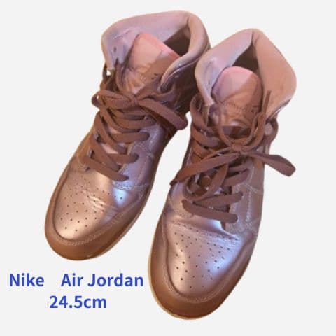 【超美品】NIKE AIR JORDAN 1 MID SE 24.5cm