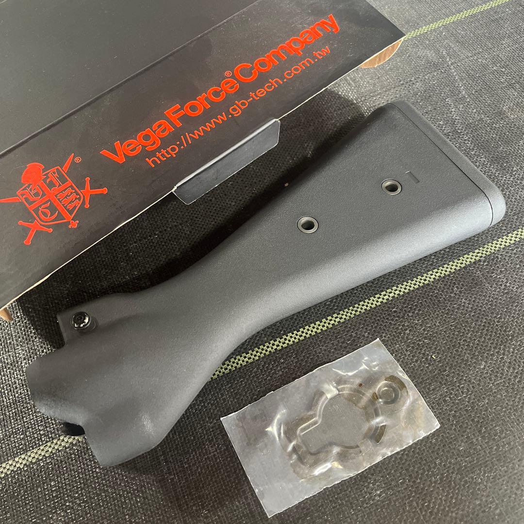 VFC製　次世代mp5対応　ブラック ストック　QDスイベル仕様固定ピン付き