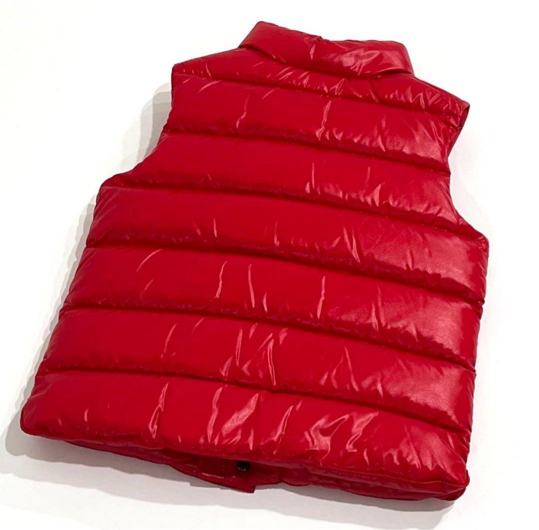 c853 新品　希少　モンクレール　3A BERNARD ダウンベスト　レッド