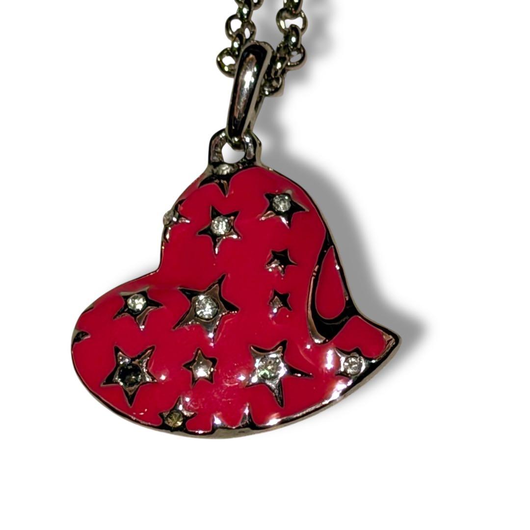 レア　ヴィヴィアン ウエストウッド　ネックレス　ハート　ストーン　ピンク　星