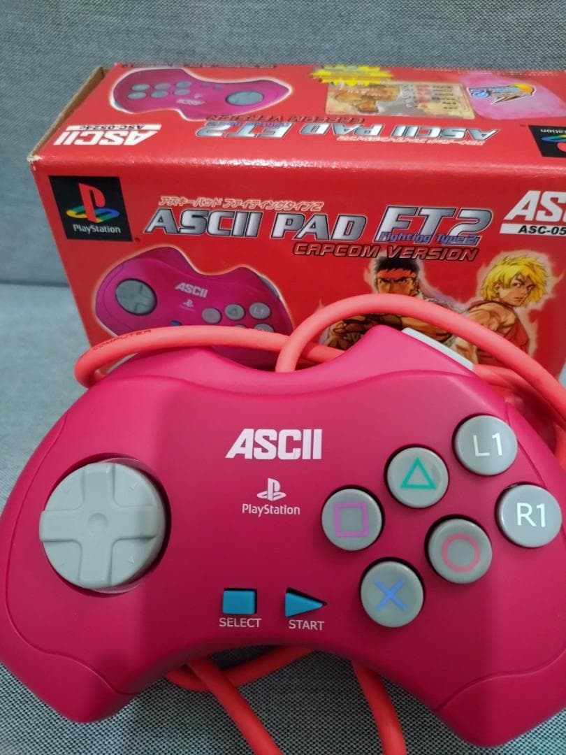 【PS2】カプエス2 対応コントローラー ASCII ASC-0524C