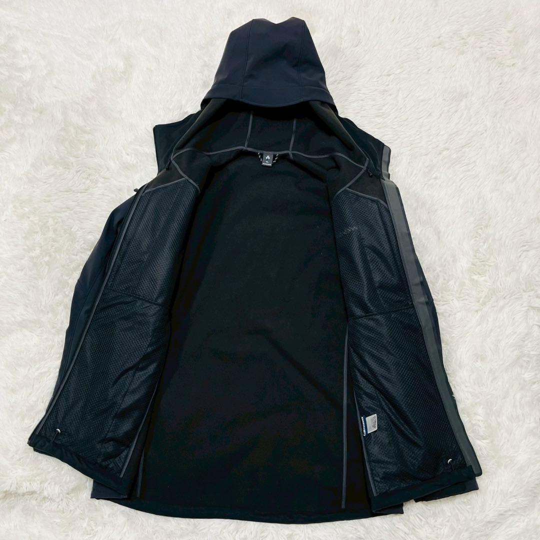 モンベル　パウダーシェッド パーカ Men's　XL ブラック　現行