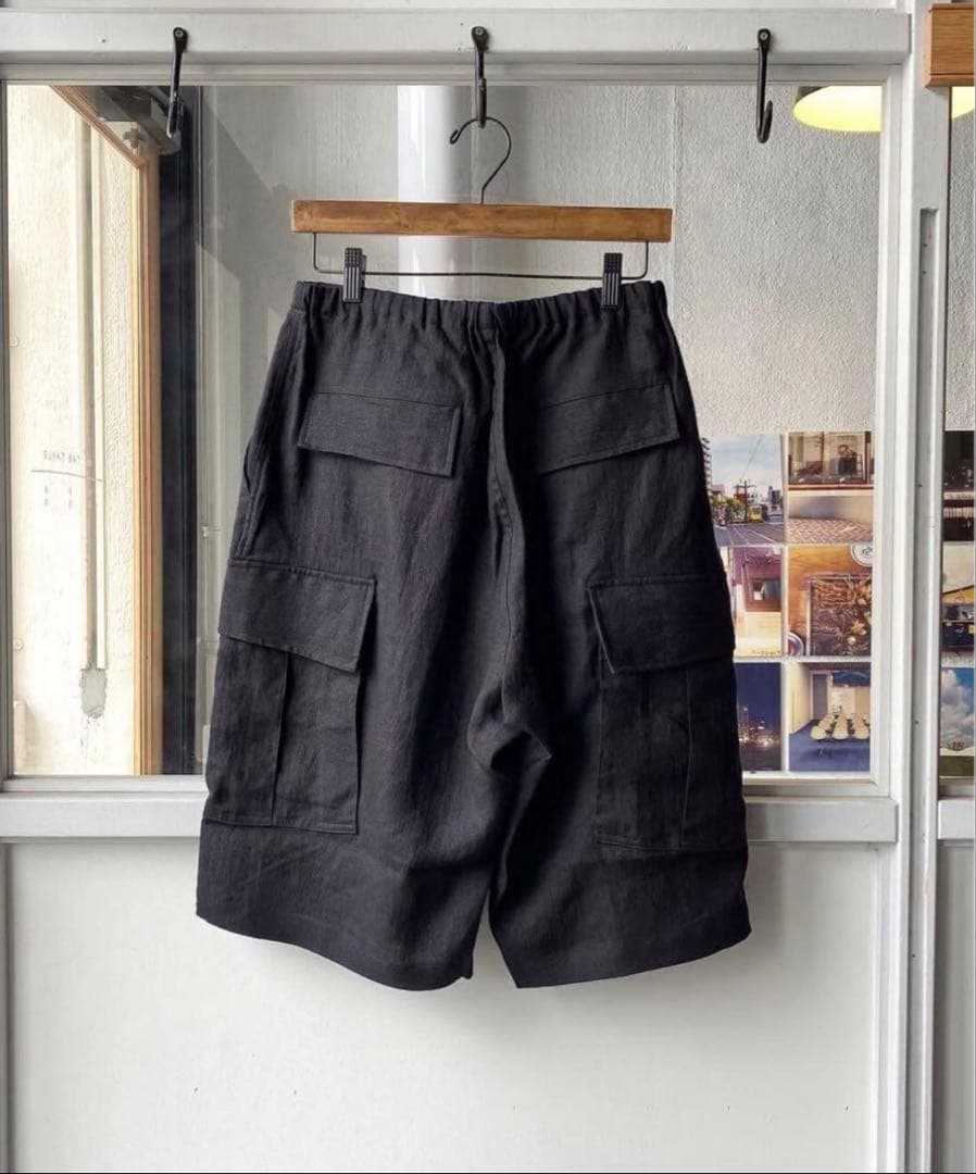 【値下げ不可】コモリCOMOLI カナパカーゴショーツ 3 早い者勝ち