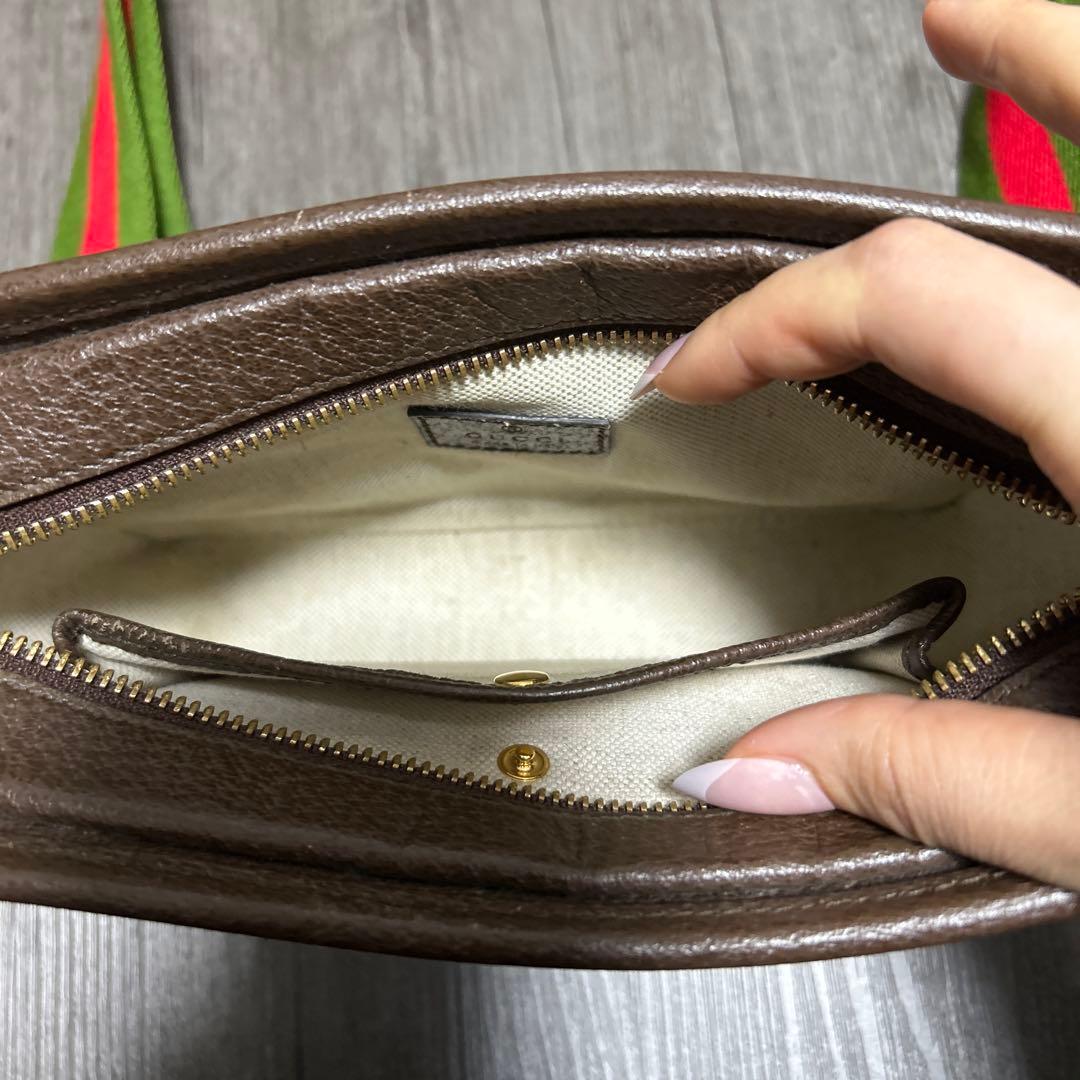 GUCCI ジャンボGGショルダーバックGGベージュメンズ