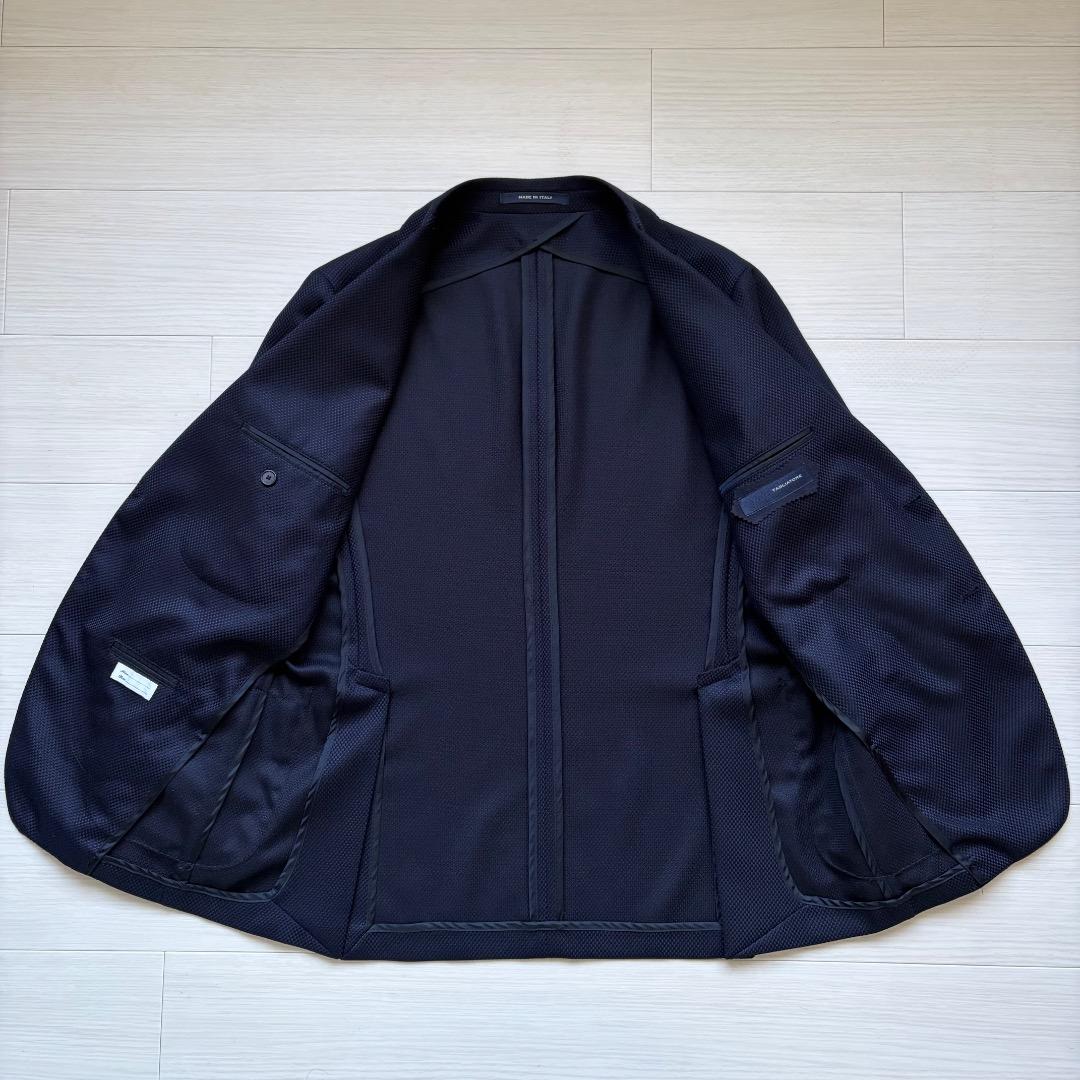 【美品】TAGLIATOREタリアトーレモンテカルロネイビージャケット50