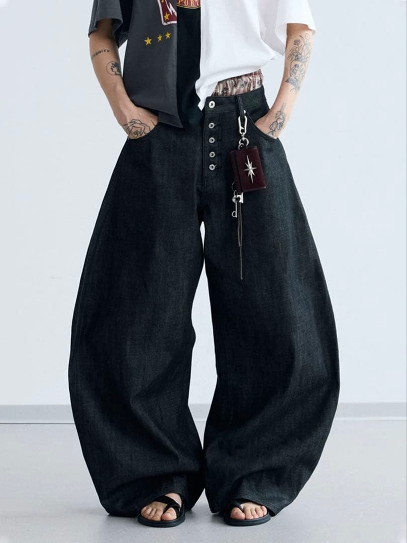 【新品・即発可】peoplesense リジットデニム Mサイズ